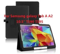 Coque En Cuir Pu Avec Support Rabattable Pour Samsung Galaxy Tab E 9.6, T560, T561, Tab A6, 10.1, T585, T580, A2, 10.5, T590, T595, T550, 9.7