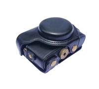 Coque en cuir PU pour appareil photo Sony,avec sangle,pour modèles RX100,RX100,II,III,RX100,IV,V,RX100 VI - Type Black