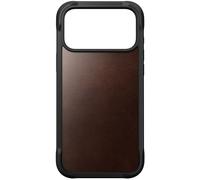 Coque en Cuir Robuste Nomad pour iPhone 17 Pro Max - Marron Rustique Horween - NM011796858