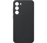 Coque en cuir S23+ Noir