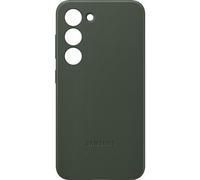 Coque en cuir S23 Vert