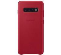 Coque en cuir Samsung Bordeaux pour Galaxy S10 Plus Rouge G