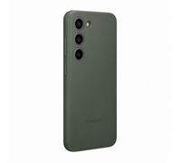 Coque en cuir - SAMSUNG - Galaxy S23 - Vert - Rigide - Mixte