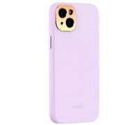 Coque en Cuir Slim pour iPhone 14 Plus Compatible MagSafe Moshi Violet clair