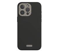 Coque En Cuir Slim Pour Iphone 15 Pro Compatible Magsafe Moshi Noir