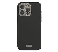 Coque en Cuir Slim pour iPhone 15 Pro Compatible MagSafe Moshi Noir
