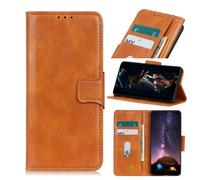Coque En Cuir Texture Crazy Horse Pour Xiaomi Redmi K40s/K40s Pro 5g Et Poco F4 5g, Brun