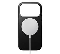 Coque en cuir traditionnel - NOMAD - iPhone 17 Pro - Noir - Compatible MagSafe - Souple