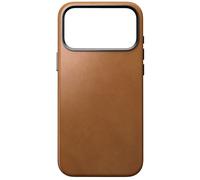 Coque en Cuir Traditionnelle Nomad iPhone 17 Pro Max - Beige clair - NM011888858