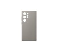 Samsung Hochuen GP-FPS928HC Étui de Protection en Cuir synthétique pour Smartphone S24 Ultra, Design Fin, Taupe