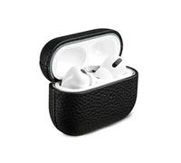 Coque en Cuir véritable pour AirPods Pro 2 Noir