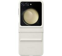 Coque En Éco-Cuir Officielle Samsung Galaxy Z Flip5 - Crème (Blanc)