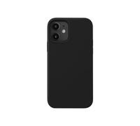 Coque en Gel de Silicone Doux pour iPhone 12 mini, Noir satin