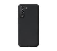 Coque en Gel de Silicone Doux pour Samsung Galaxy S21 FE 5G, Noir satin