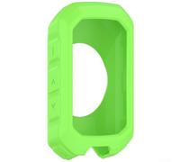 Coque en gel de silicone pour Garmin Edge MTB - Coque de protection en silicone anti-chute - Résistante aux rayures - Accessoire d'ordinateur de cyclisme (vert fluo)
