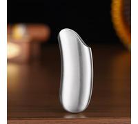 Coque en métal durable finition chromée pour petit Bic J5 J25, fabriquée en alliage de zinc, briquet non inclus.