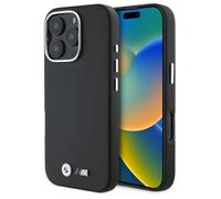 Coque en métal intégrale avec MagSafe - BMW - BMHCP16L2PMWK - Noir - iPhone 16 Pro - Luxe