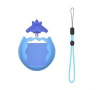 Coque en PC pour Tamagotchi Paradise - Housse rigide lavable - Protection intégrale - Résistante aux chocs - Pour collectionneur d'animaux numériques - Noir (bleu)