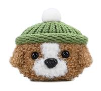 Coque en peluche compatible avec Sony WF-1000XM5 Motif dessin animé mignon (ZBG + vert, pour Sony WF-1000XM5)