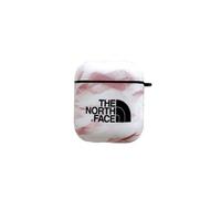 Coque en silicagel avec porte-clé pour Airpods 1/2-volcan-blanc rose