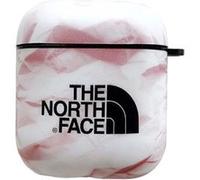 Coque en silicagel avec porte-clé pour Airpods 1/2-volcan-blanc rose G