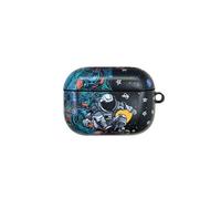Coque en silicagel avec porte-clé pour Airpods Pro-astronaute Kaws-planche à roulettes-coloré
