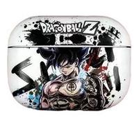 Coque en silicagel avec porte-clé pour Airpods Pro-Dragon Ball-Goku cool-blanc G