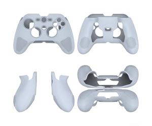Coque en silicone à profil bas pour contrôleurs SCUF VALOR PRO offrant absorption et exclusion de la poussière sans altérer la prise en main ou la disposition (gris)