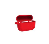 Coque en Silicone - AIRCASE - AirPods Pro - Rouge - Soft-touch - Protection Chocs