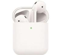 Coque en silicone airpods mats blanc pour votre Apple AirPods (2019)/(2016) G