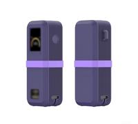 Coque en silicone antichoc pour batterie externe Anker Violet