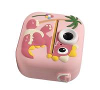 Coque en silicone antichoc pour enfants - Objectif 1080p 48 MP - Zoom 8x - 5 interactifs - Fonction musique - Impression instantanée de l'appareil photo