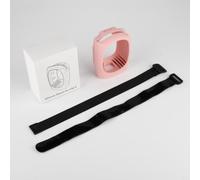 Coque en silicone antichoc pour JBL CLIP4, résistante à la poussière et à l'usure pour une utilisation en extérieur, sangle de transport pratique (rose)