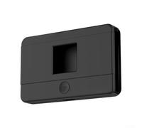 Coque en silicone antichoc pour routeur TP-Link M7350 (noir) | Silicone absorbant les chocs, protection contre les chutes, port complet pour l'accès, finition noire élégante