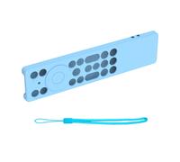 Coque en silicone antichoc pour télécommandes-Bleu glacier clair