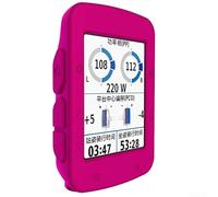 Coque en silicone antidérapante pour Garmin Edge 520 et Edge Explore 520 GPS Cyclisme Ordinateur avec découpes précises pour toutes les commandes Rose