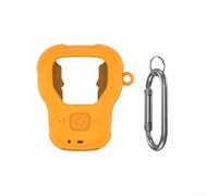 Coque en silicone antidérapante pour haut-parleur portable assurant une manipulation sûre et un soutien structurel à long terme lors d'une utilisation régulière (orange)