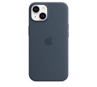 Coque En Silicone Apple Authentique Pour iPhone 14 - Bleu Tempête - Neuf