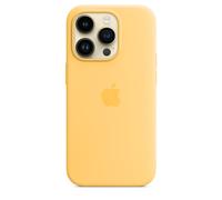 Coque En Silicone Apple iPhone 14 Pro - Sunglow (Jaune) - Neuf