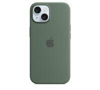 Coque En Silicone Apple iPhone 15 Officielle - Cypress (Vert)
