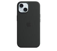 Coque En Silicone Apple iPhone 15 Officielle - Noire - Neuve
