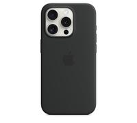 Coque En Silicone Apple iPhone 15 Pro Officielle - Noire - Neuve
