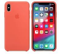 Coque En Silicone Apple iPhone XS Max - Orange Nectarine - MTFF2ZM/A - Neuf