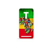 Coque en silicone Asus Zenfone Selfie ZD551KL - Drapeau Africa Unite