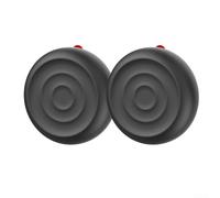 Coque en silicone avec autocollant puissant pour Moto Tag 2, coque de protection souple avec dos pour bagages, écouteurs, télécommande et vélo, housse antichoc en couleur noire (2 pièces)