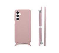 imoshion imoshion Coque en silicone avec cordon pour Samsung Galaxy A16 Sand Pink Rose
