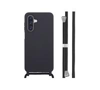 imoshion imoshion Coque en silicone avec cordon Samsung Galaxy A17 (5G) / (4G) Noir Noir