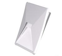 Coque en silicone avec design en fibre de carbone pour Starlink For Mini V4 - Compatible avec camping-car, bateau et scénarios de communication à distance (blanc)