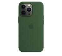 Coque en silicone avec MagSafe pour iPhone 13 Pro Vert