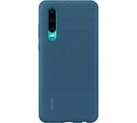 Coque en silicone bleu pour Huawei P30